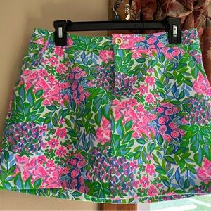 lily pulitzer Colette Knit Skort size 4
